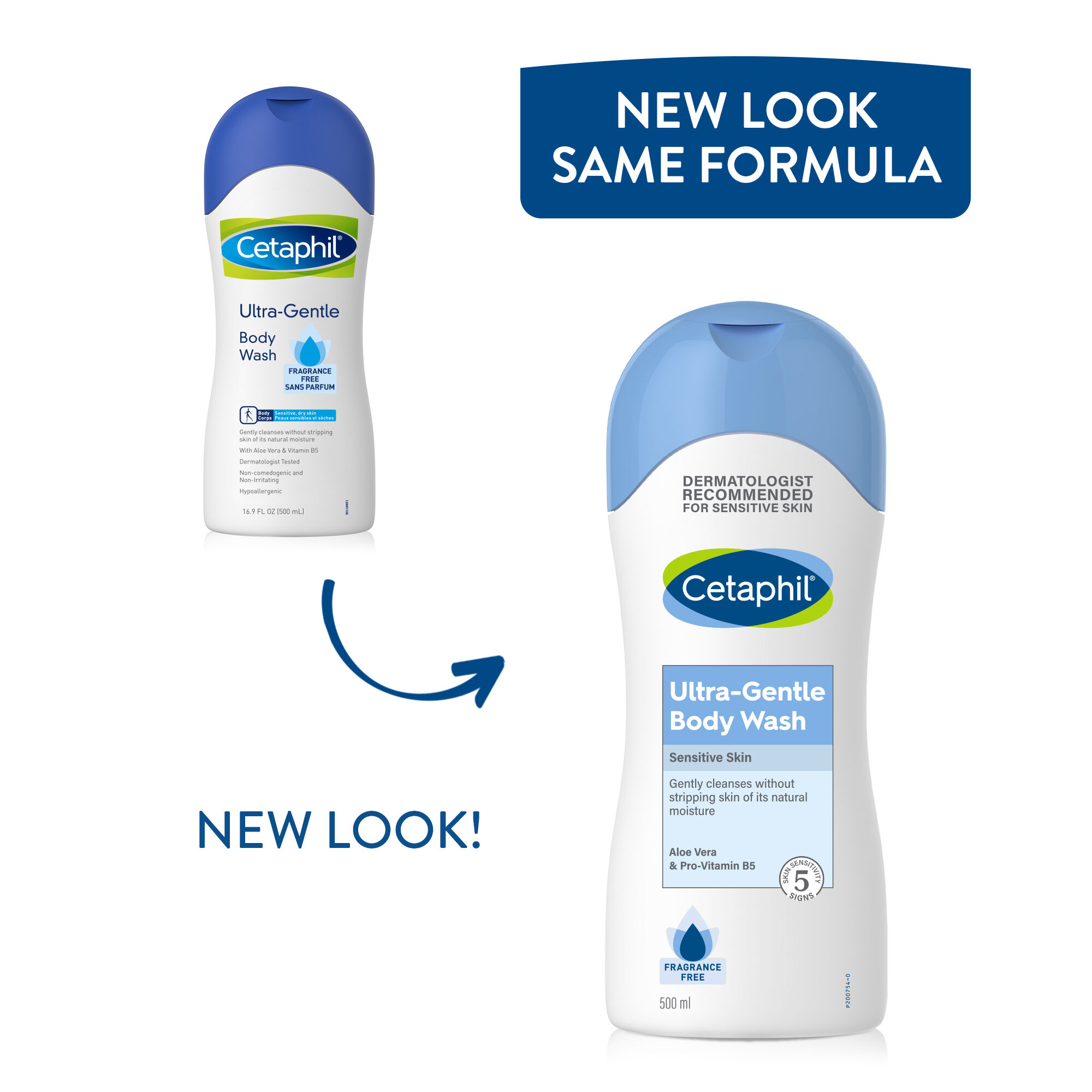New Cetaphil Ultra gentle fragrance free body wash