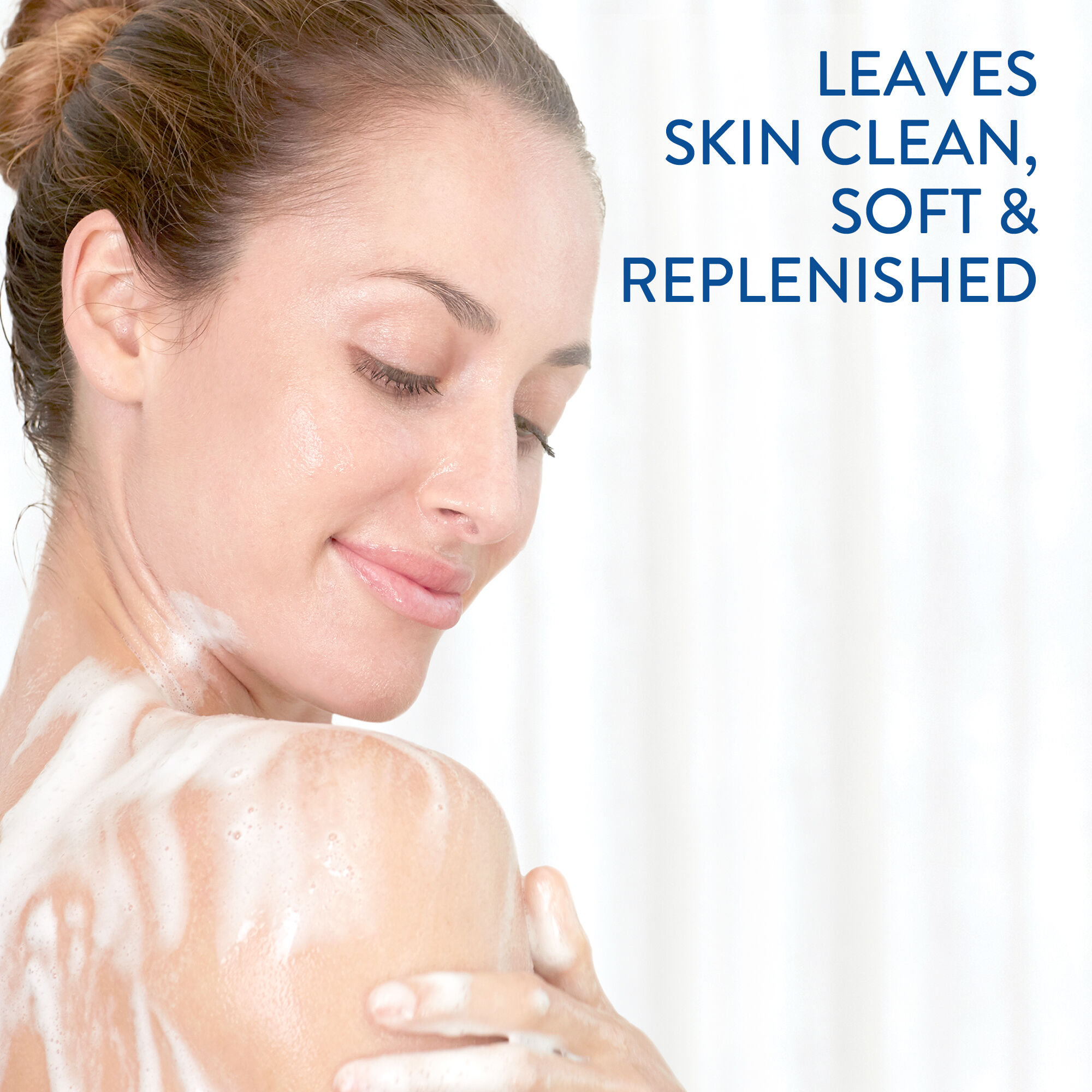 Ultra gentle fragrance free body wash for dry skin
