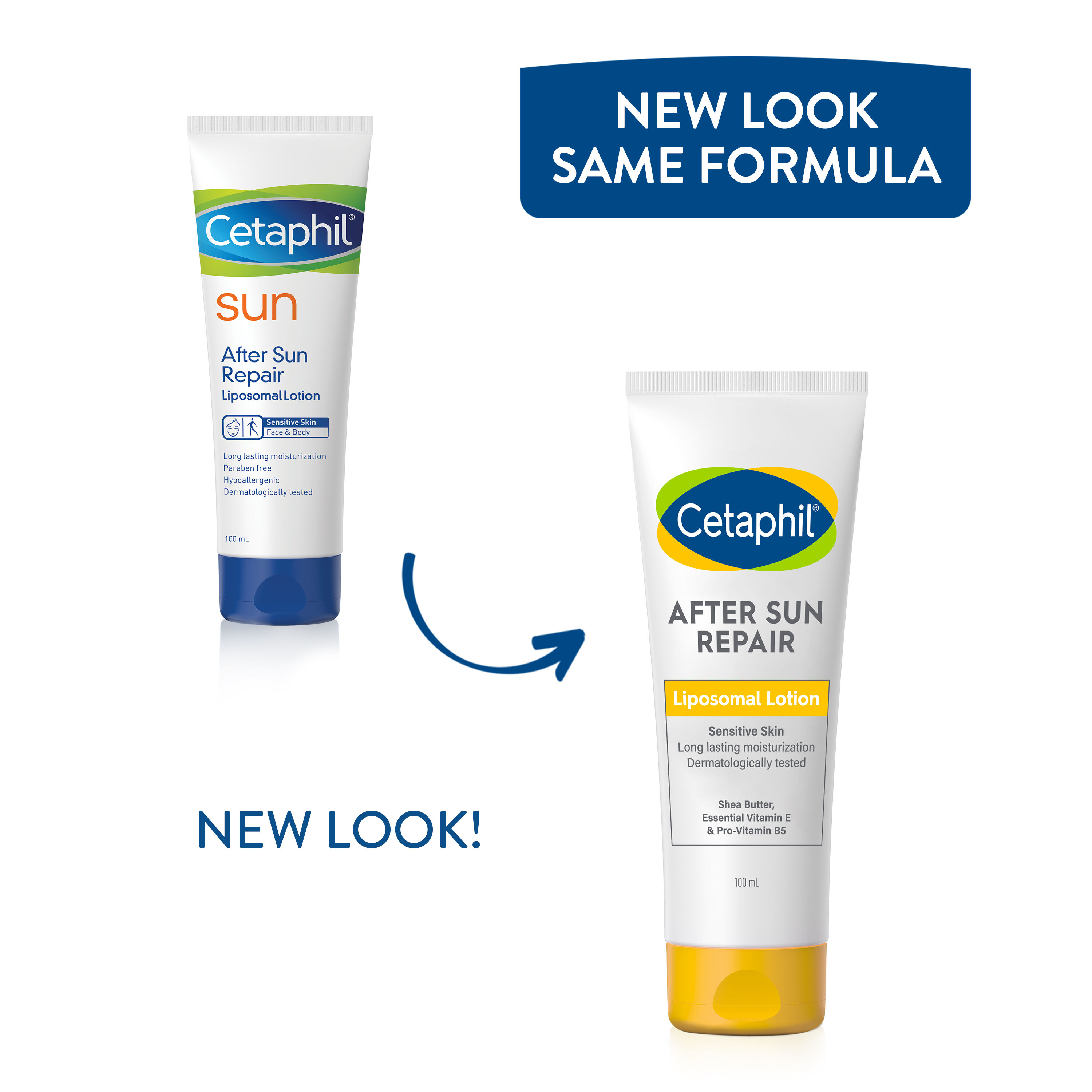 New Cetaphil sun after sun repair formula