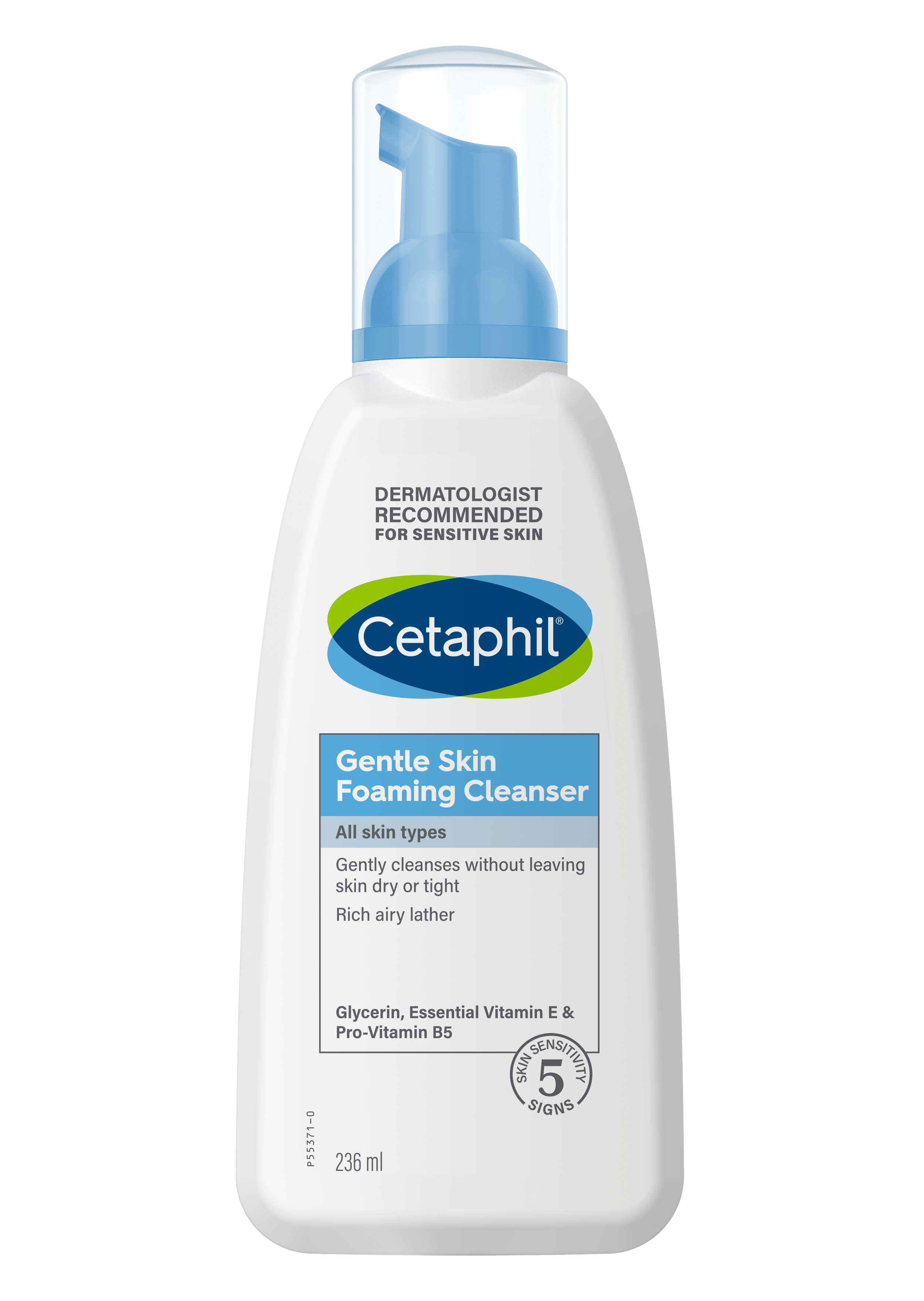 غسول رغوي لطيف