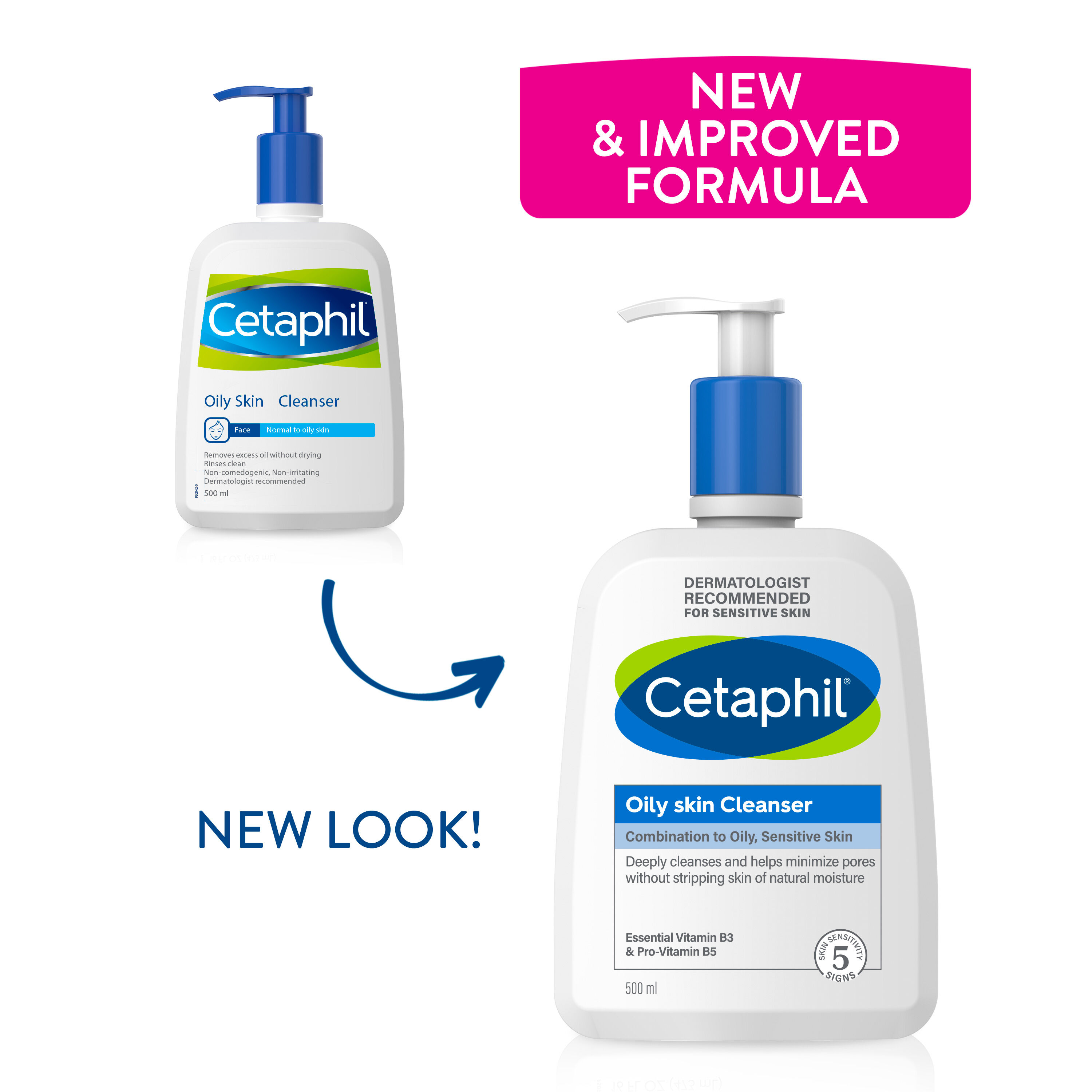 New Cetaphil cleanser for oily skin
